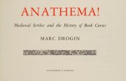 Couverture : Anathema!