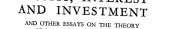 Couverture : Profits, interest, and investment