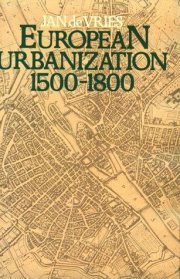 Couverture : European urbanization, 1500-1800