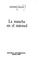 Couverture : La mancha en el mármol