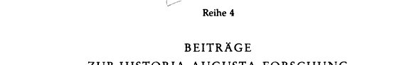 Couverture : Bonner Historia-Augusta-Colloquium, 1982/1983