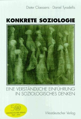 Couverture : Konkrete Soziologie. Eine verständliche Einführung in soziologisches Denken.