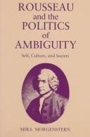 Couverture : Rousseau and the politics of ambiguity