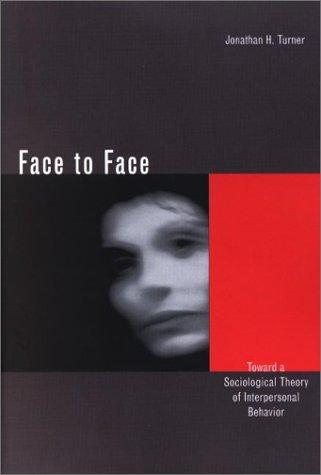 Couverture : Face to Face