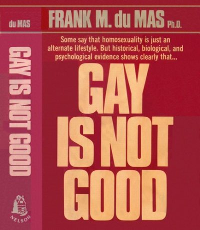 Couverture : Gay is not good