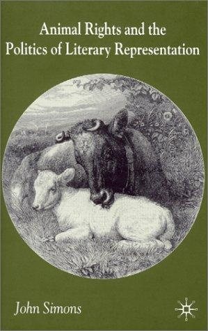 Couverture : Animal rights and the politics of literary representation