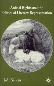 Couverture : Animal rights and the politics of literary representation