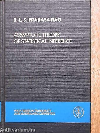 Couverture : Asymptotic theory of statistical inference