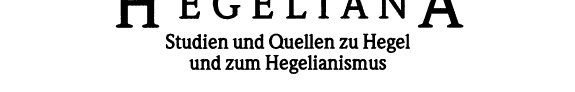 Couverture : Zur Entstehung der Hegelschen Philosophie-- frühe Denkmotive