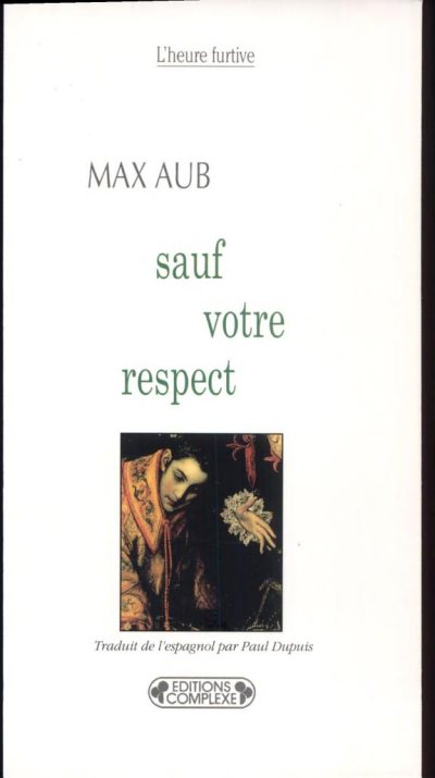 Couverture : Sauf votre respect