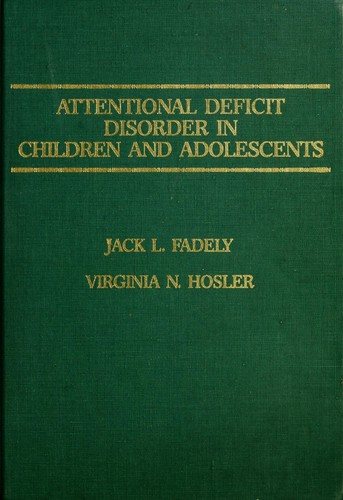 Couverture : Attentional deficit disorder in children and adolescents