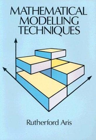 Couverture : Mathematical modelling techniques