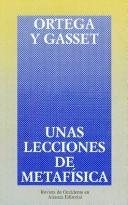 Couverture : Unas lecciones de metafísica