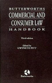 Couverture : Butterworths commercial and consumer law handbook