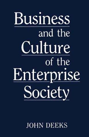 Couverture : Business and the culture of the enterprise society