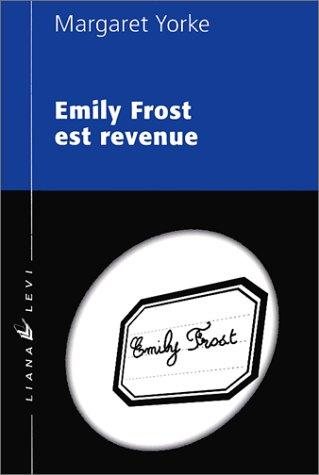 Couverture : Emily Frost est revenue