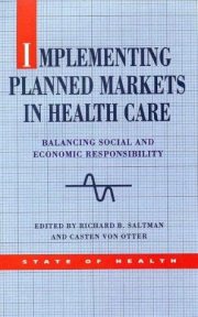 Couverture : Implementing planned markets in health care