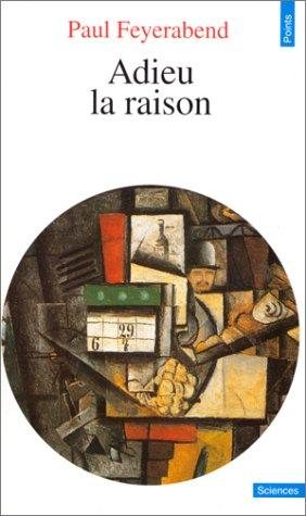 Couverture : Adieu la raison