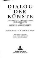 Couverture : Dialog der Künste