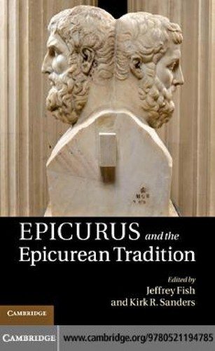 Couverture : Epicurus and the Epicurean tradition