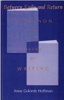 Couverture : Between exile and return