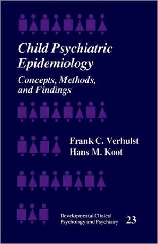 Couverture : Child psychiatric epidemiology