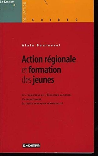 Couverture : Action régionale et formation des jeunes