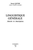 Couverture : Linguistique générale