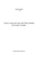 Couverture : Poesia e scienza del corpo nella Divina commedia
