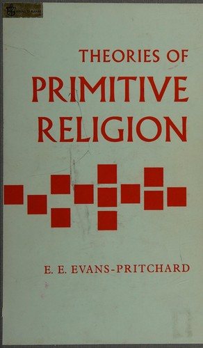 Couverture : Theories of primitive religion