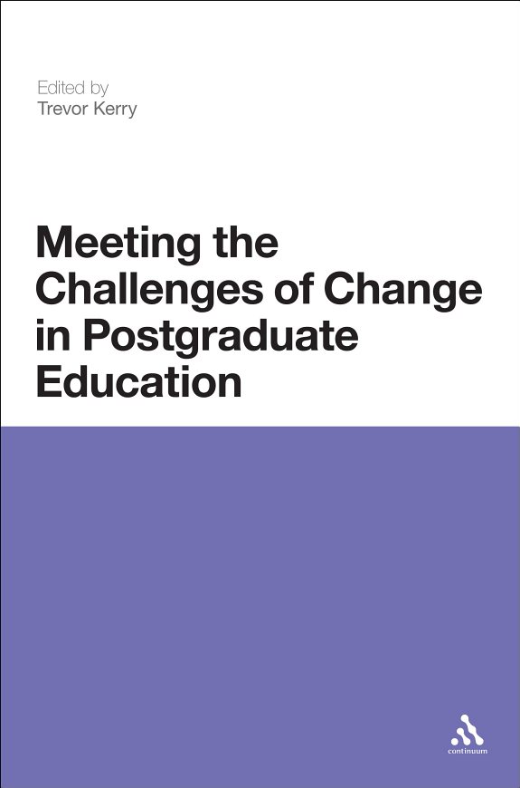 Couverture : Meeting the challenges of change in postgraduate education
