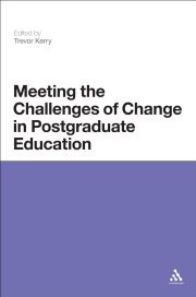 Couverture : Meeting the challenges of change in postgraduate education