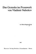 Couverture : Das Groteske im Prosawerk von Vladimir Nabokov