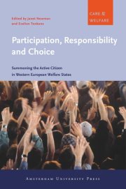 Couverture : Participation, responsibility and choice