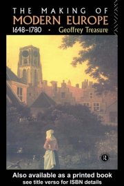 Couverture : The making of modern Europe, 1648-1780