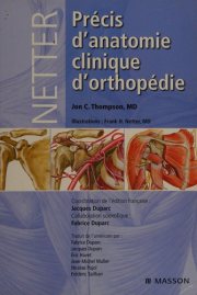 Couverture : Netter, précis d'anatomie clinique d'orthopédie