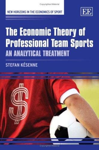 Couverture : The Economic Theory of Professional Team Sports