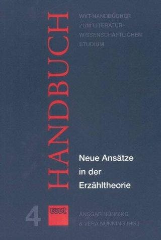 Couverture : Neue Ansätze in der Erzähltheorie