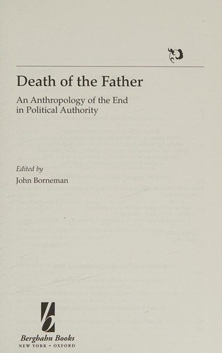 Couverture : Death of the father