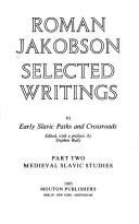 Couverture : Early Slavic paths and crossroads