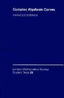 Couverture : Complex algebraic curves