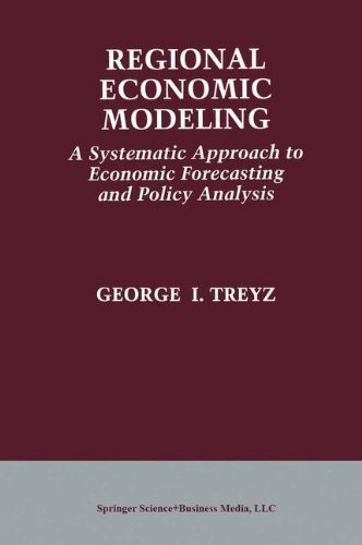 Couverture : Regional economic modeling