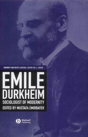 Couverture : Emile Durkheim