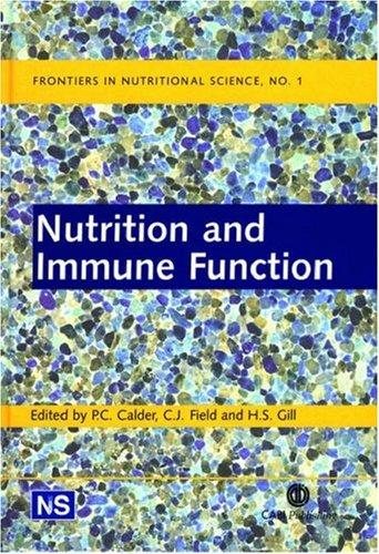 Couverture : Nutrition and immune function