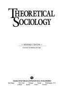 Couverture : Theoretical sociology