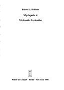 Couverture : Myriapoda 4