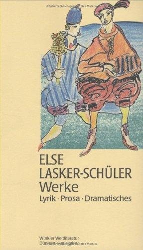 Couverture : Werke. Lyrik, Prosa, Dramatisches.