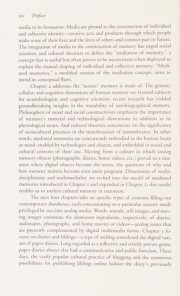 Couverture : Mediated memories in the digital age