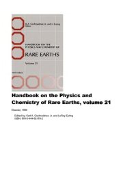 Couverture : Handbook on the physics and chemistry of rare earths