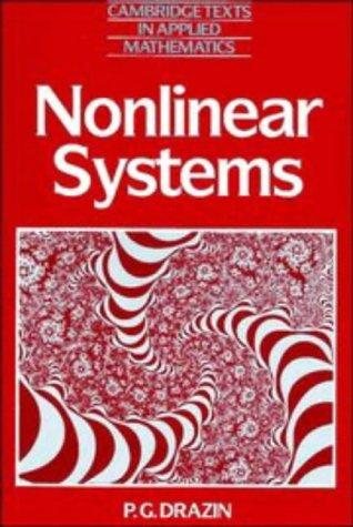 Couverture : Nonlinear systems